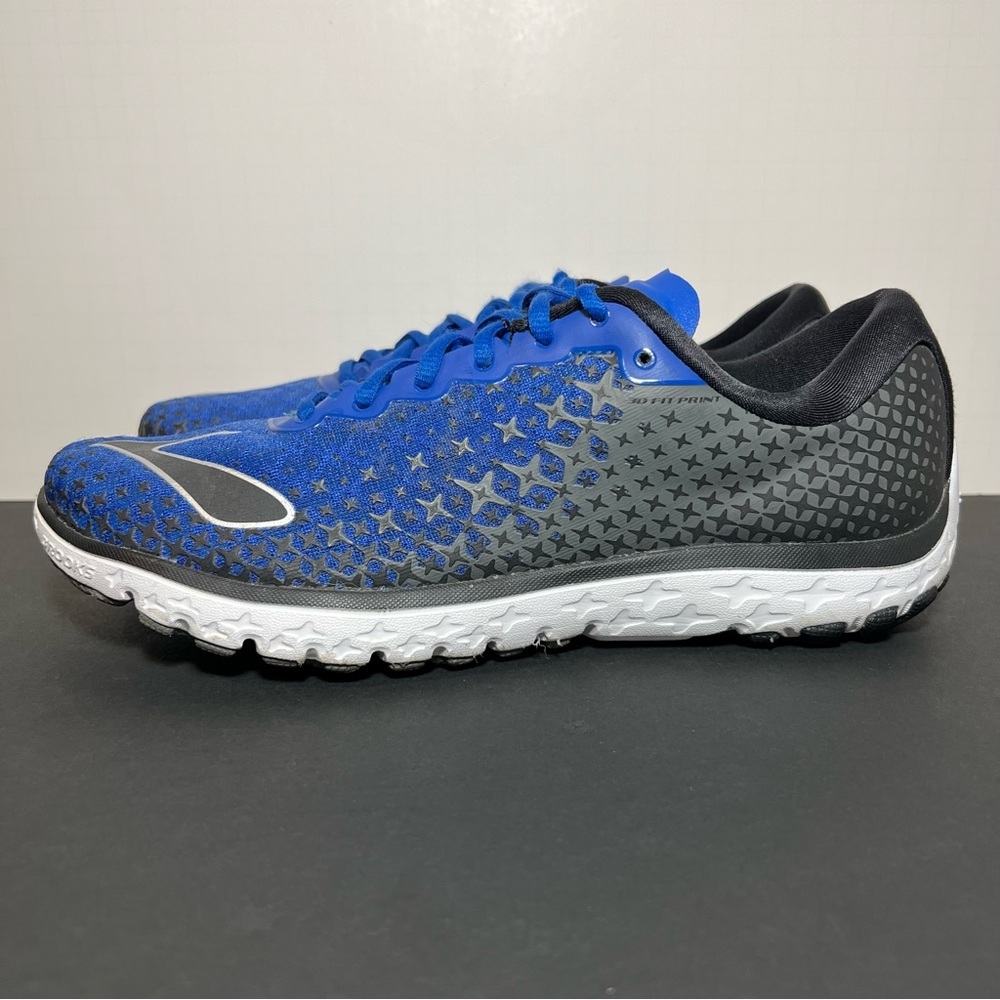 BROOKS Shoes Mens Size 9 M PureFlow 5 Blue Running Sneakers - Picture 3 of 9